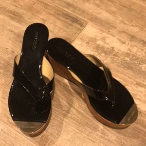 Jimmy Choo wedge thong